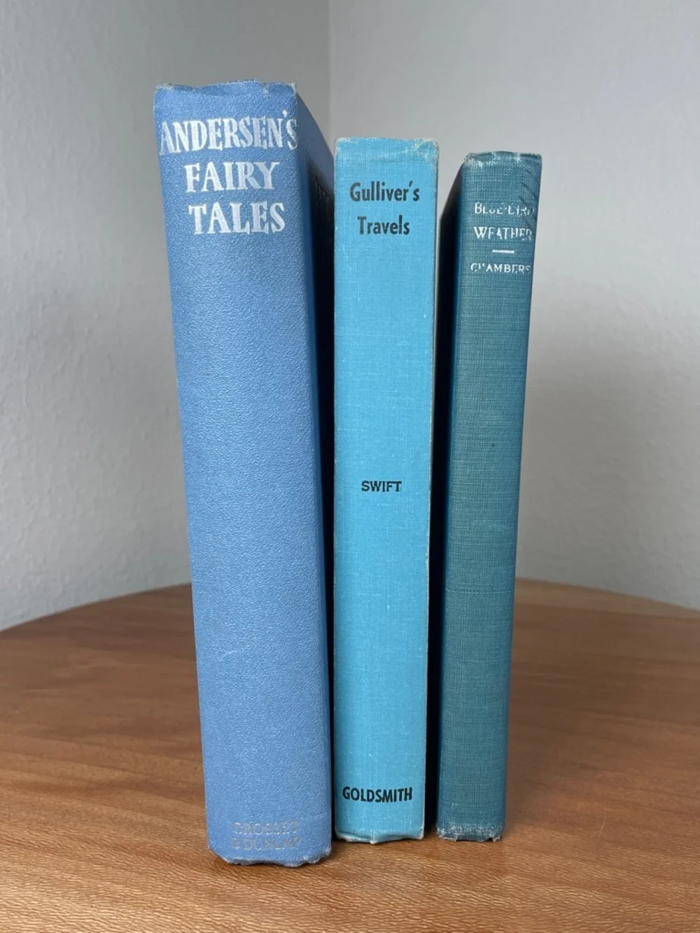 Vintage Books for Decor 1900s Hans Christian Andersen Tales Gulliver’s Travel